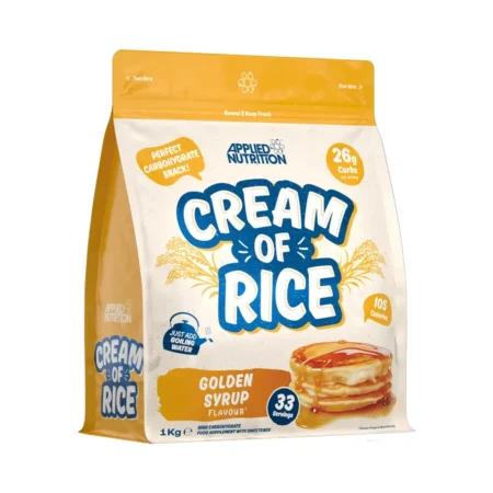 Applied Nutrition Cream of Rice Golden Syrup 1000g