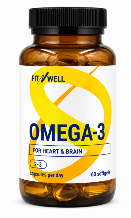 Fitnwell Omega-3 60 caps.