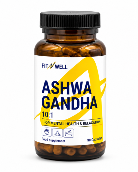 FitNWell Ashwagandha, 90 κάψουλες