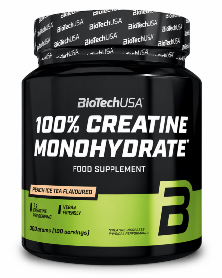 BioTechUSA Creatine Monohydrate 300g Peach Ice Tea