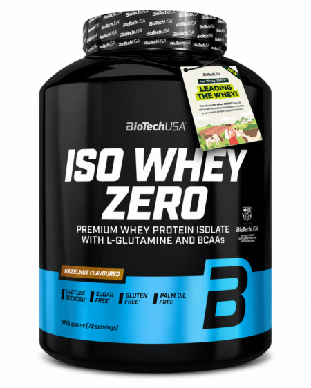 BioTechUSA Iso Whey Zero Hazelnut 1816g