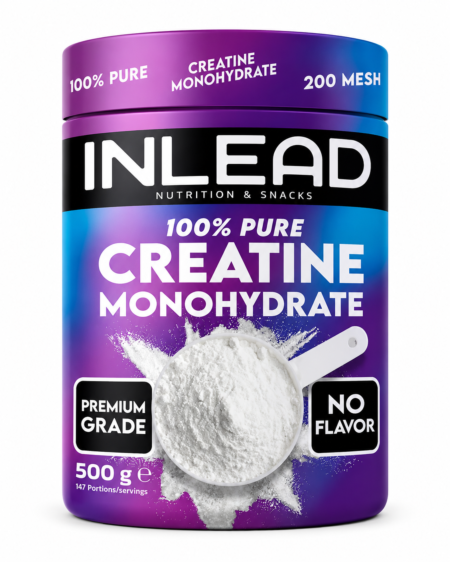 Inlead 100% Pure Creatine Monohydrate Unflavoured 500gr