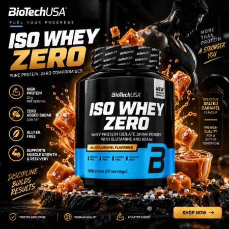 BioTechUSA Iso Whey Zero Salted Caramel 1816g