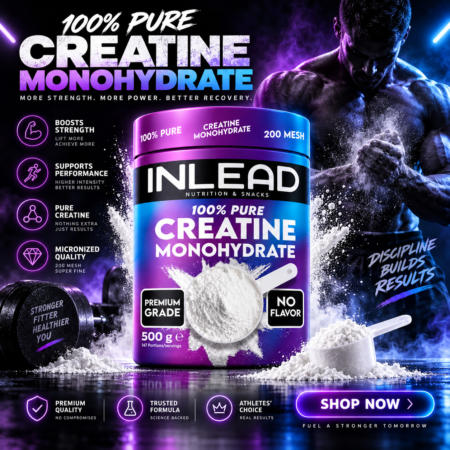 Inlead 100% Pure Creatine Monohydrate Unflavoured 500gr
