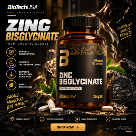 BiotechUSA Zinc Bisglycinate | 60tabs
